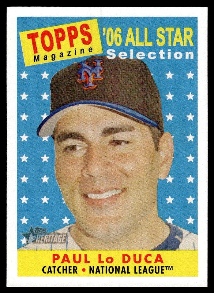 Topps Heritage Baseball 2007 - Elige una tarjeta - Tarjetas 251-495 Foto 1 de 1