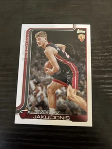 2025-26 Topps Basketball - #220 Kasparas Jakucionis RC - Picture 1 of 2