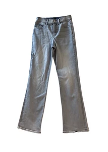 Pantalones de mezclilla Express años 90 bota tiro alto azul para mujer talla 2R - Imagen 1 de 10