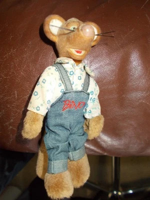 Original SCHILDKRÖT Maus  " Bino " - 19 cm Plüschtier mit Original-Etikett - Bild 1 von 4