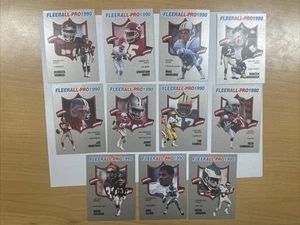 11 Fleer All-Pro 1990 Football Card Lot - Picture 1 of 2