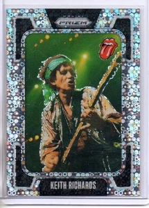 2025 KEITH RICHARDS PANINI PRIZM THE ROLLING STONES DISCO PARALLEL #d 111/149 - Imagen 1 de 2