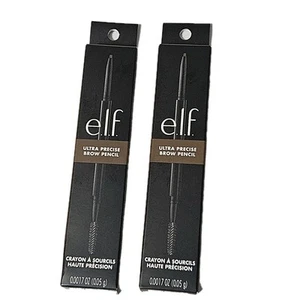 2X! e.l.f. Ultra Percise Eyebrow Pencil 81195 Taupe 0.05g 2 Pack NEW - Picture 1 of 3