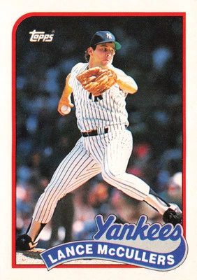 Lance McCullers #77T 1989 Topps Traded New York Yankees Baseball - Image 1 of 2