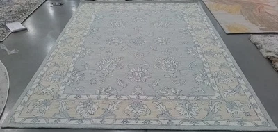 Tapete azul/bege 8'-0" x 10'-0" furo, preço reduzido 1172790276 MLP535M-8 - Imagem 1 de 4