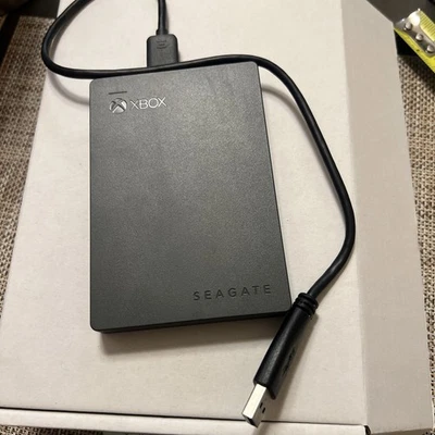 Seagate 2TB Game Drive for Xbox – Black  Portable External Hard Drive - Image 1 of 4