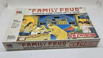 Juego de mesa completo vintage 2ª edición Milton Bradley Family Feud 1978 Foto 1 de 4