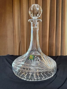 Vintage Waterford Marquis Crystal Ships Decanter 11 Inch - Made in Poland - Picture 1 of 8