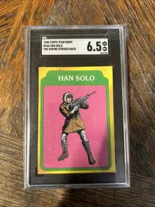Han Solo 1980 Topps Star Wars El Imperio Contraataca SGC 6.5 - Imagen 1 de 2