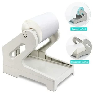 Thermal Shipping Label Holder for Rolls and Fanfold Labels Desktop Label Printer - Photo 1/4