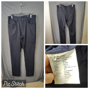 POLO Ralph Lauren Performance 5 Pocket Pants Men's NAVY BLUE Sample Salesman - Picture 1 of 10