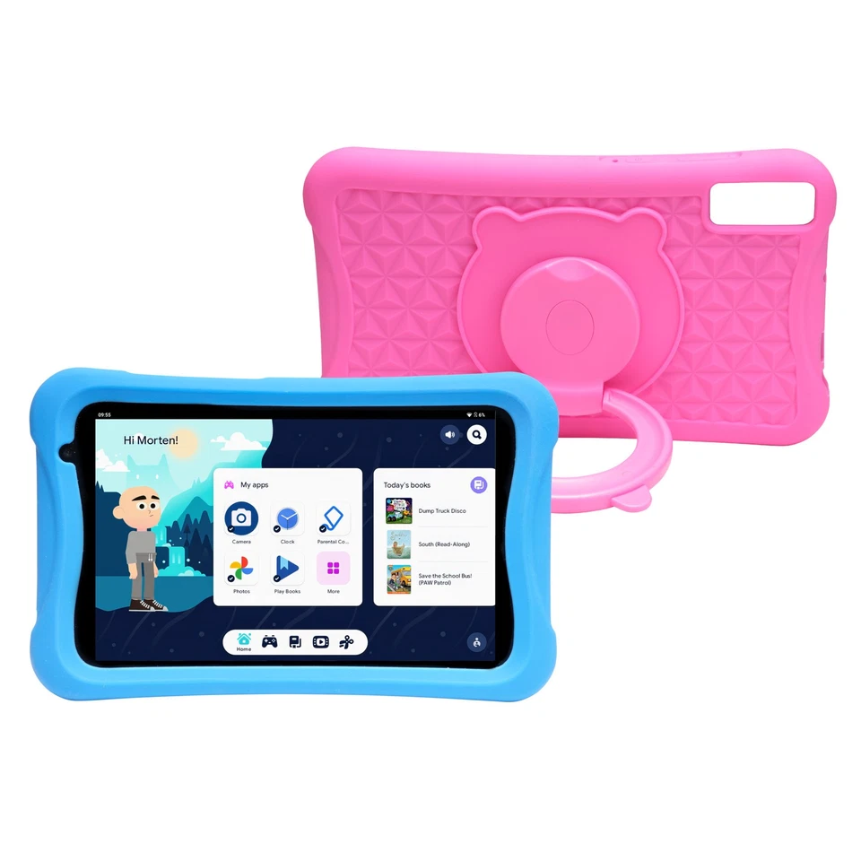 Denver TIO-80105KBUP Android Kindertablet WLAN Bluetooth 8" 64GB/4GB USB Typ-C - Bild 1 von 4