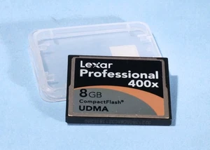 Lexar Professional CompactFlash 8GB 400x Speed CF Memory Card * Fully Working - Picture 1 of 1