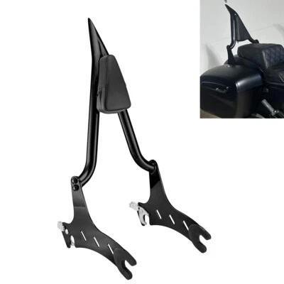 27" Tall Chrome Passenger Sissy Bar Backrest for Indian Chief Classic 2014-2018 - Image 1 of 4