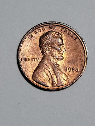 Extra Rim, Miss Alighted Die Lincoln Cent Cover