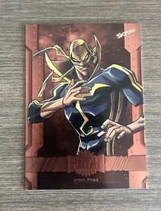 Iron Fist - Copper - 2024 UD SkyBox Metal Universe Marvel Avengers - Picture 1 of 2