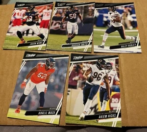 2020 Panini Prestige Football 5x Base Cards Lot Chicago Bears Mack Ridley Hicks - Bild 1 von 1