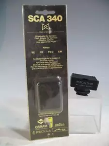Adattatore SCA 340 per Nikon FM-2/FE/FG/EM - NOS #R - Foto 1 di 1