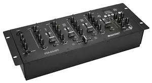 OMNITRONIC PM-444Pi 4-Kanal-DJ-Mixer Mischpult mit Player & USB-Interface - Bild 1 von 5