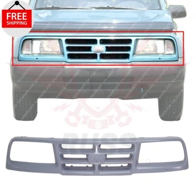 New Front Grille Primed Fits 1998 Chevrolet Tracker /  1996-1997 Geo Tracker - Image 1 of 4