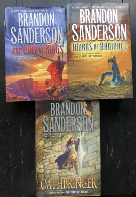 Brandon Sanderson Kickstarter TRESS OF THE EMERALD SEA HC Swag