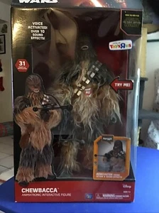 Star Wars Chewbacca Animatronic Interactive 17" Figure Toys R Us Exclusive MOVIE - Picture 1 of 6