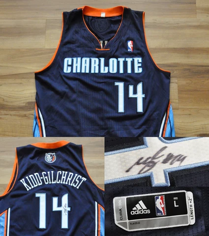 MICHAEL KIDD-GILCHRIST CHARLOTTE BOBCATS ADIDAS REV30 JERSEY PRO CUT MEN L+2 Cover
