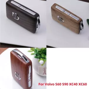 For Volvo S60 S90 XC40 XC60 XC90 V60 Car Remote Key Fob Cover Case Holder Shell - Picture 1 of 10