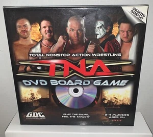 2008 TNA Dvd Board Game COMPLETE Excellent Impact Wrestling WWE AEW Sting Styles - Picture 1 of 2
