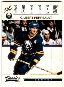 2012-13 Panini Classics Signatures Gilbert Perreault #12 Buffalo Sabres - Picture 1 of 2