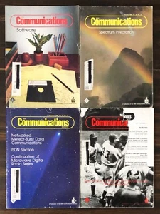 1986 IEEE Communications Magazine - Lot of 4 - Picture 1 of 2