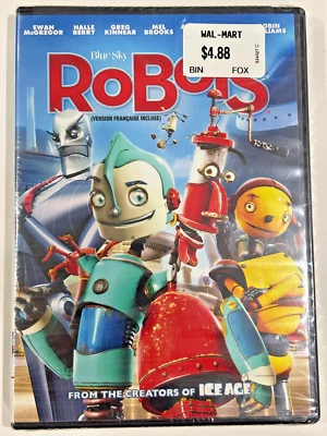 Robots DVD - Ewan McGregor (Region 4, 2005) New & Sealed! - Image 1 of 2