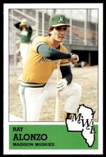 1983 Fritsch Madison Muskies Ray Alonzo Madison Muskies #6