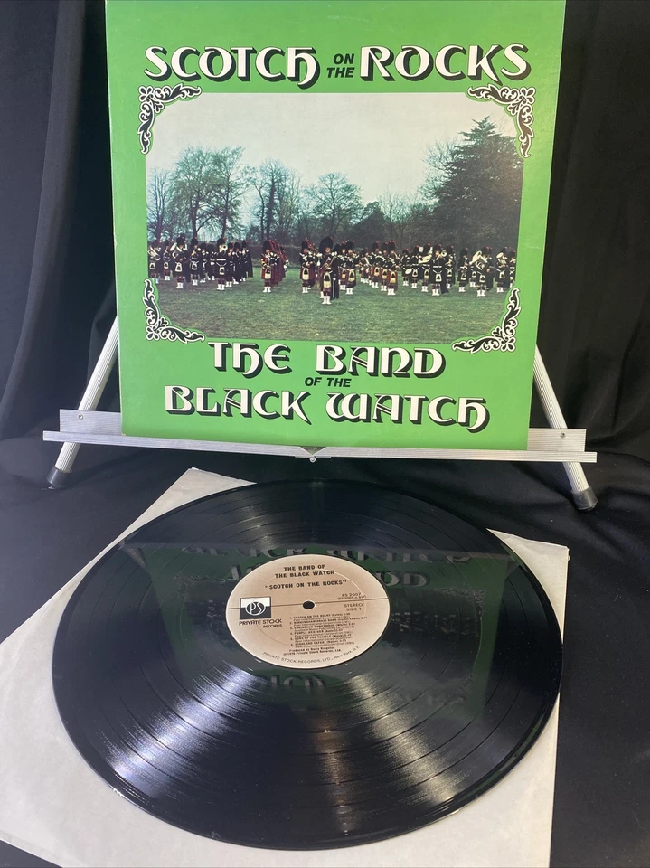 THE BAND OF THE BLACK WATCH Scotch On The Rocks LP PS 2007 US 1976 Ex /Ex - Image 1 of 4