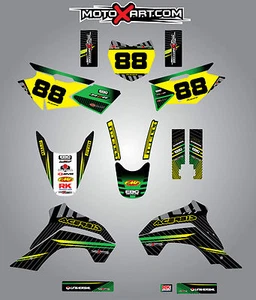 Kawasaki KLX 140 2015 - 2016 Custom Graphic Kit -FACTORY STYLE stickers decals - Picture 1 of 1