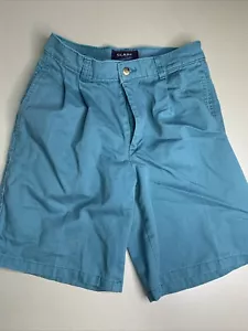 Class Club Teal Pleaded Khaki Shorts | Boys Size 14R - Picture 1 of 5