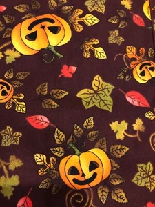 Best Medical Wear Halloween Pumpkin V Neck Tunic Top 2 Pockets Size S Small New - Picture 1 of 7