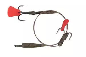 Fox Rage Predator Kwik Change Paternoster Trace 30cm Size 8 6 4 Barbed 40lb/18kg - Bild 1 von 4