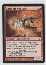 2006 Magic: The Gathering - Dissension Flame-Kin War Scout #61 0j6