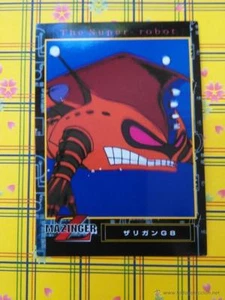 go nagai carddass masters amada cards TRADING CARDS MAZINGER Z - Picture 1 of 1