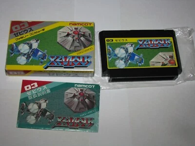 Xevious Famicom NES Japan import boxed + manual US Seller - Image 1 of 4