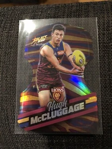 2020 AFL Footy Stars Prestige Zebra- Hugh McCluggage Brisbane ZDC13 - Picture 1 of 2
