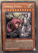 1996 Yu-Gi-Oh! TCG Sphinx Teleia EP1-EN003 Ultra Rare Low-Grade