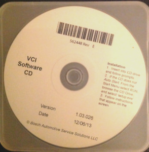 OTC GENISYS TOUCH - VCI SOFTWARE VERSION 1.03.026 --USED ONCE