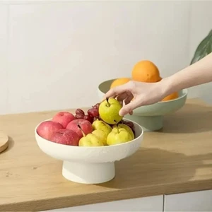 Frutero Agujeros de drenaje Decorativo para servir alimentos Pedestal Colador Fregadero de drenaje - Imagen 1 de 21