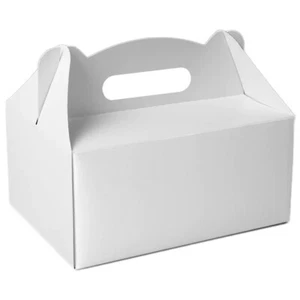 Tortenkarton Tortenschachtel Kuchenkarton Weiß Transportkarton - Bild 1 von 1