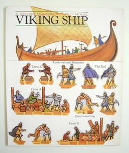 Recortable - Viking Ship (British Museum Cut-out Model) por Museum Publication - Imagen 1 de 2