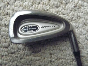 Unisex right handed light graphite Affinity Pro Series single iron 6 iron - Picture 1 of 5