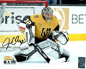 Jonathan Quick Autografato Las Vegas Golden Knights 8x10 Foto Firmata COA IGM Chiusura - Foto 1 di 3