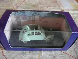 La 2 CV emboutie Les Bijoux de la Castafiore 1/43 Atlas en boite - Picture 1 of 1